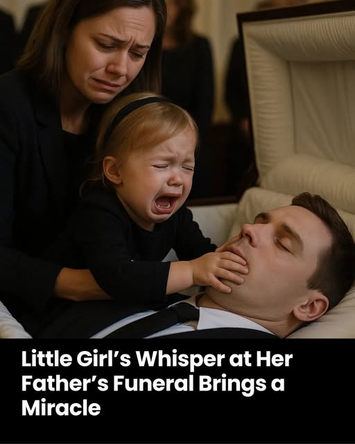 Little Girl’s Whisper at Father’s Funeral Brings a Miracle
