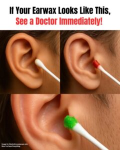 If Your Earwax Looks Like This, It Could Be a Warning Sign—Consult a Doctor Right Away