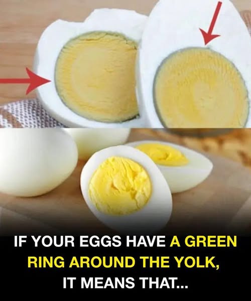 If you’ve ever noticed a weird green ring on your hard-boiled eggs, there’s actually a simple reason why, and I had NO idea