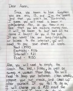 Mom Leaves a Note on Her “Disrespectful” Son’s Door and Now It’s Going Viral