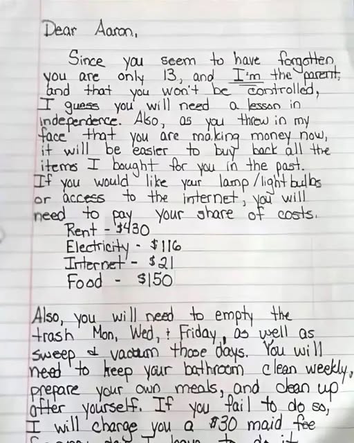 Mom Leaves a Note on Her “Disrespectful” Son’s Door and Now It’s Going Viral