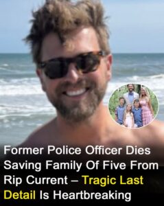 He died saving a family of five