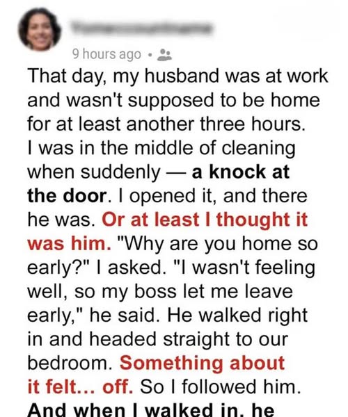 The Stranger Who Wore My Husband’s Face
