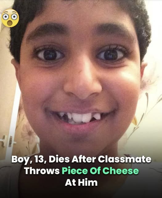 Mom shares son’s final moments after classmate throws cheese at him