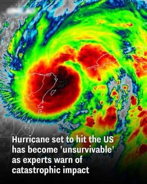 BREAKING NEWS Large HURRICANE CATEGORY forming…