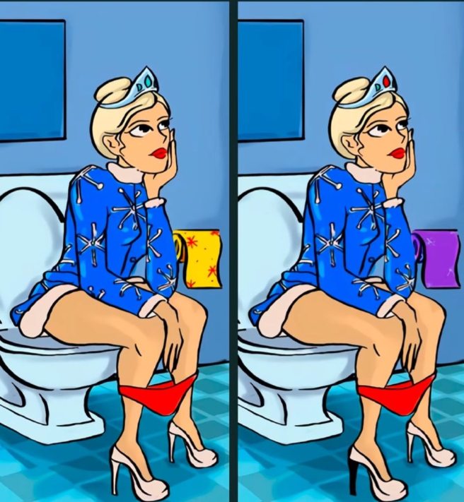 Quick brain test: Can YOU find the 4 changes in these pictures in under 5 seconds? Only the sharpest minds will pass. Ready, set, go!