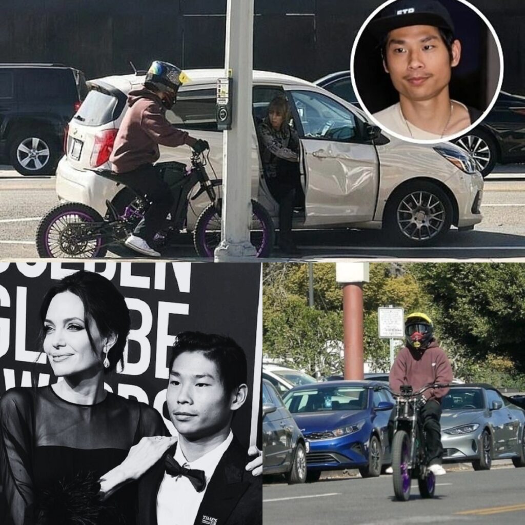 Sad news: Just 30 minutes ago in Los Angeles, Angelina Jolie’s Vietnamese-American son was in a serious @cc!dent when his electric bike cr@shed into a man’s car door.