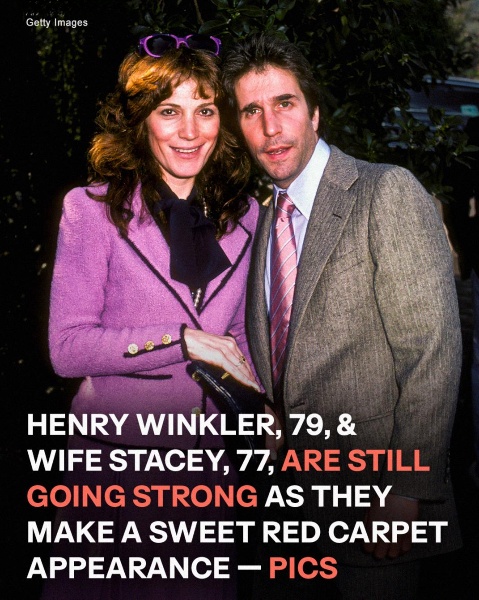 Henry Winkler Attends Television Academy Hall of Fame Event with Family