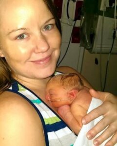 From the very first moment he entered this world, Baby Jaxon was a fighter
