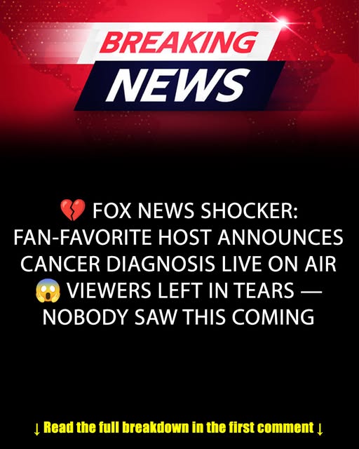 Fan-Favorite Host Announces CANCER Diagnosis Live On Air
