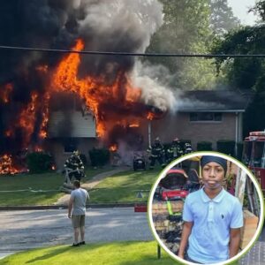 House Fire, Earns Title of Honorary Firefighter.