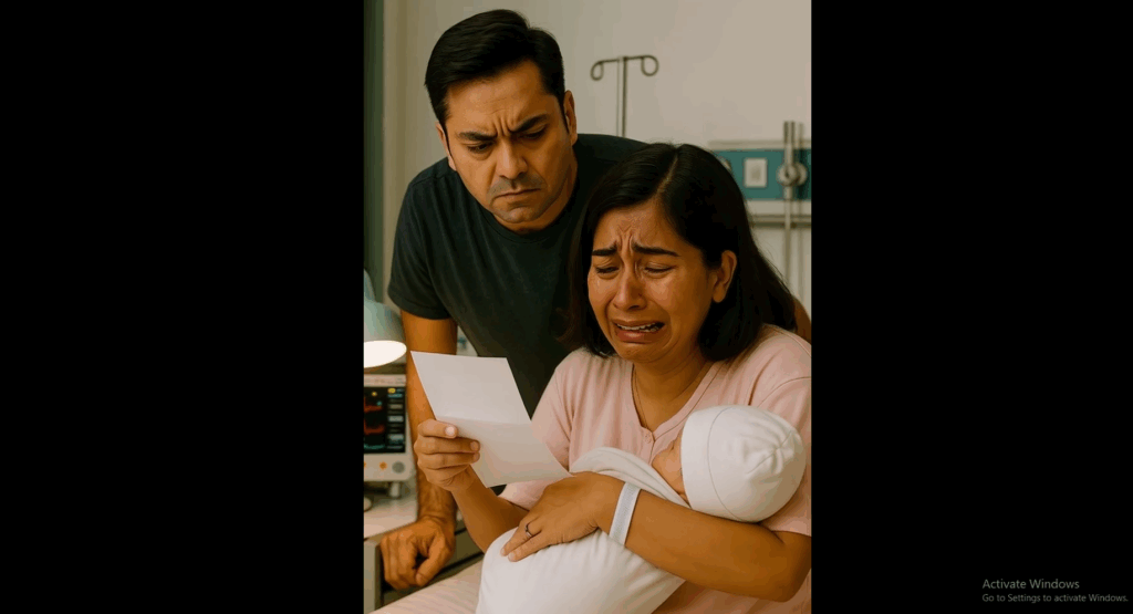 My baby was only three days old—and yet I had to prick her little hand for a DNA test because my husband didn’t trust me…