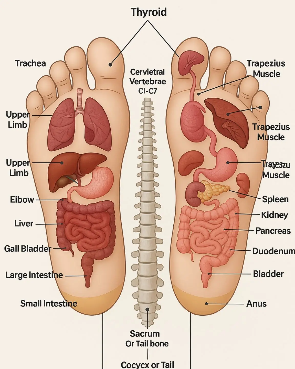 To know if your internal organs are infected, just look at your feet. If there are 3 signs, you need to go to the emergency room