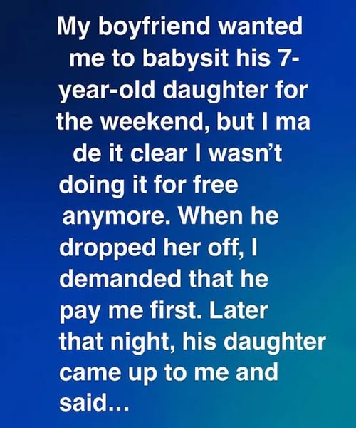What My Boyfriend’s Daughter Taught Me One Quiet Night