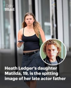 Matilda definitely takes after her father