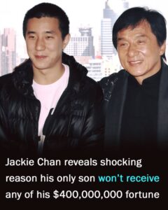 The A-list actor didn’t mince words when explaining why his son won’t inherit a dime of his fortune