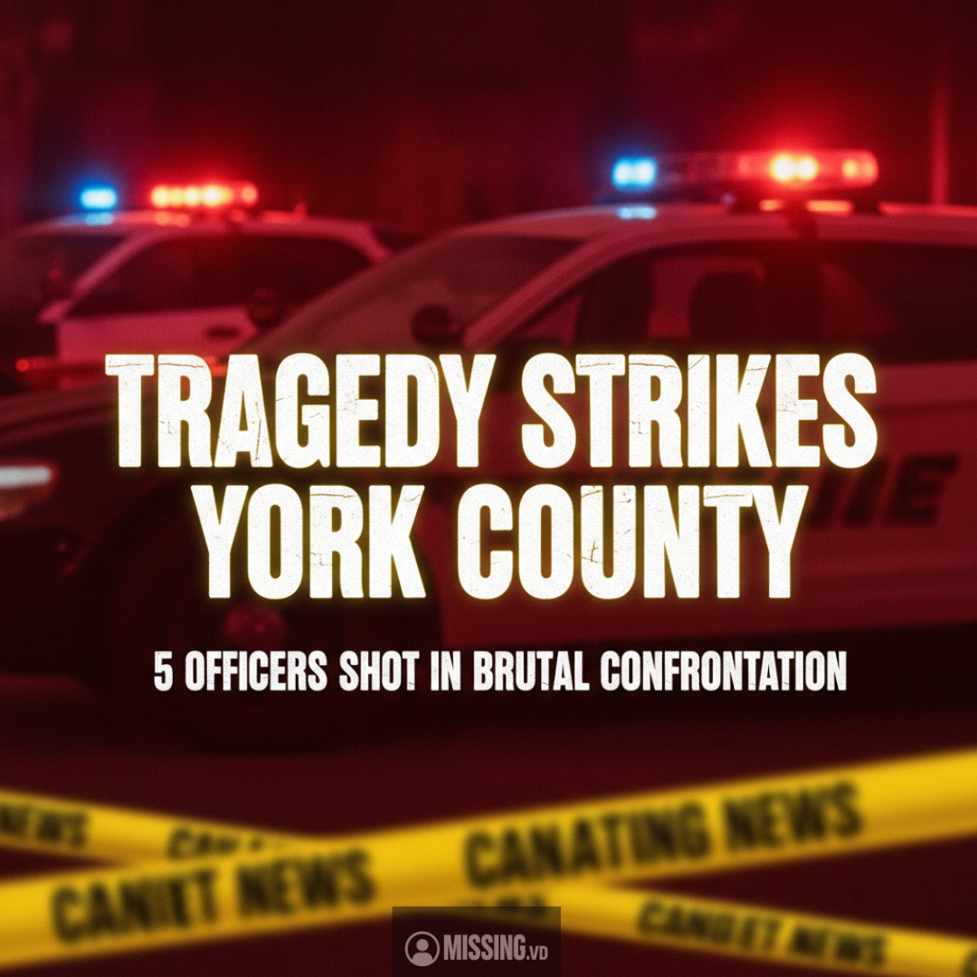 Tragedy Strikes York County — 5 Officers Shot in Brutal ConfrontatioN