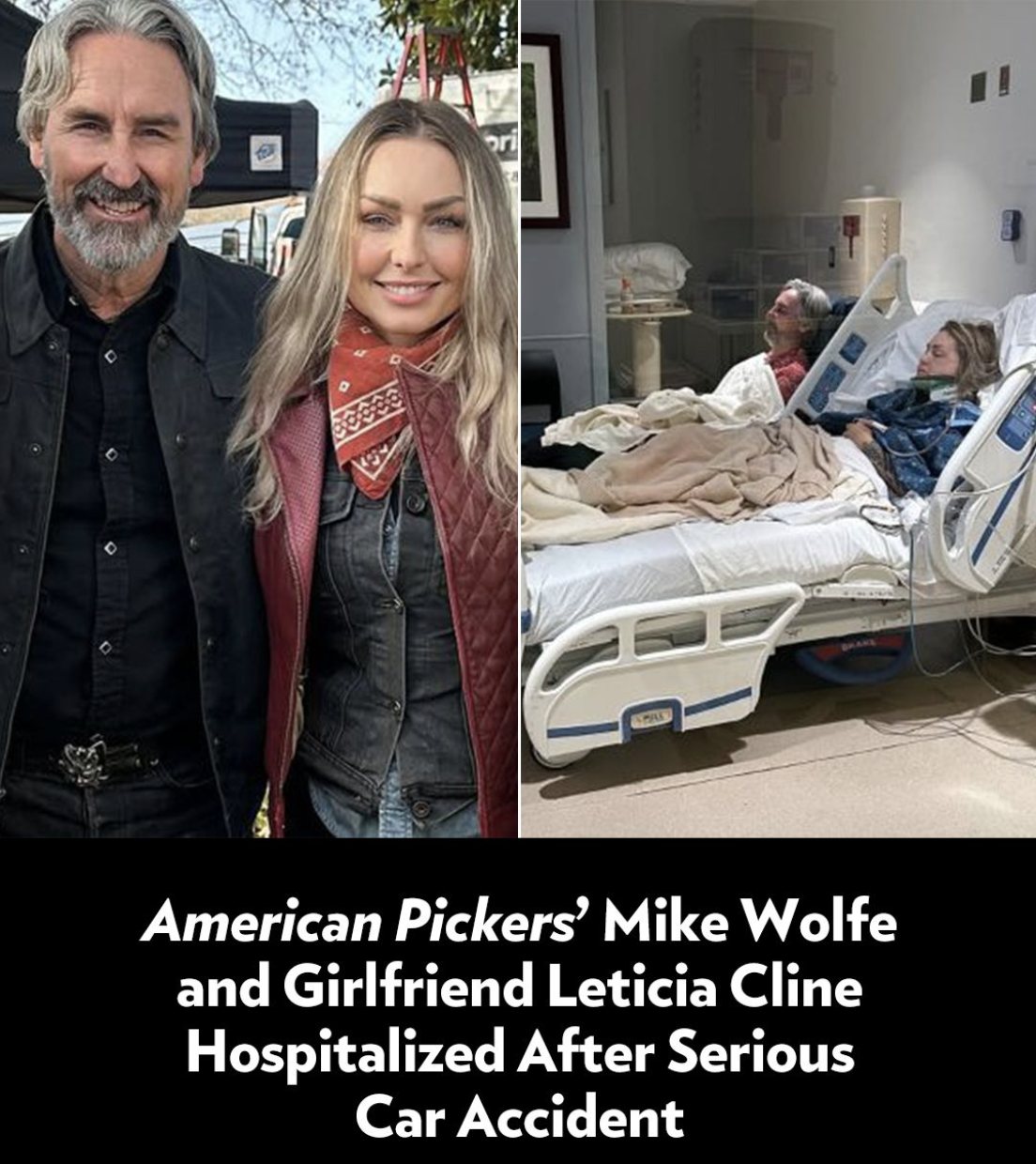 Mike Wolfe and his girlfriend, Leticia Cline, are on the mend after being involved in a serious car accident over the weekend.