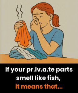 If your pri.vat.e parts smell like fish, it means that…