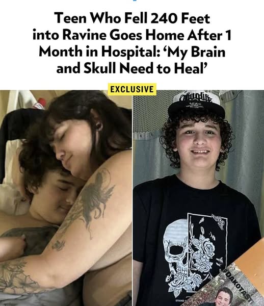 Missouri Teen Survives 240-Foot Fall, Returns Home After Month in Hospital