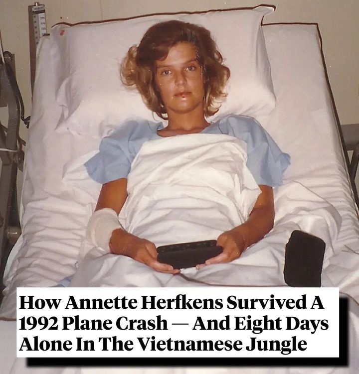 How Plane Crash Survivor Annette Herfkens Survived 192 Hours Alone In The Vietnamese Jungle