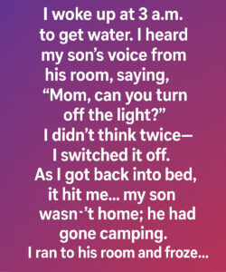 The 3 A.M. Voice: A Mother’s Unforgettable Reminder to Cherish Every Moment