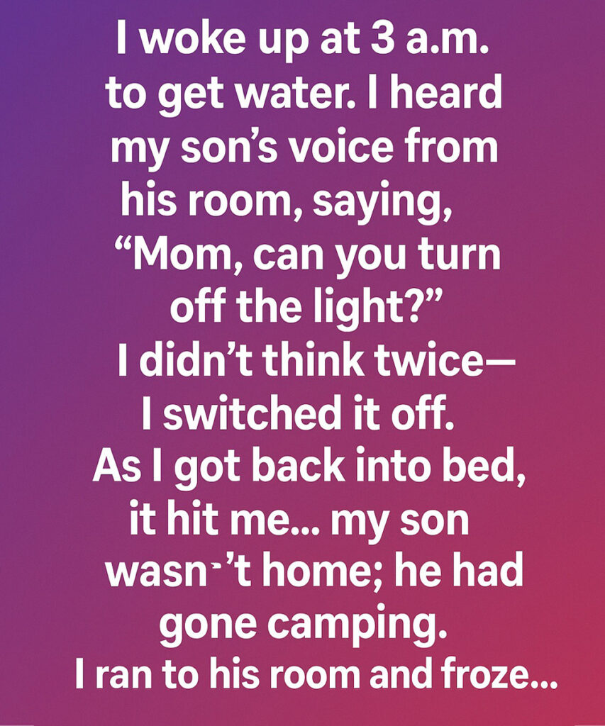 The 3 A.M. Voice: A Mother’s Unforgettable Reminder to Cherish Every Moment