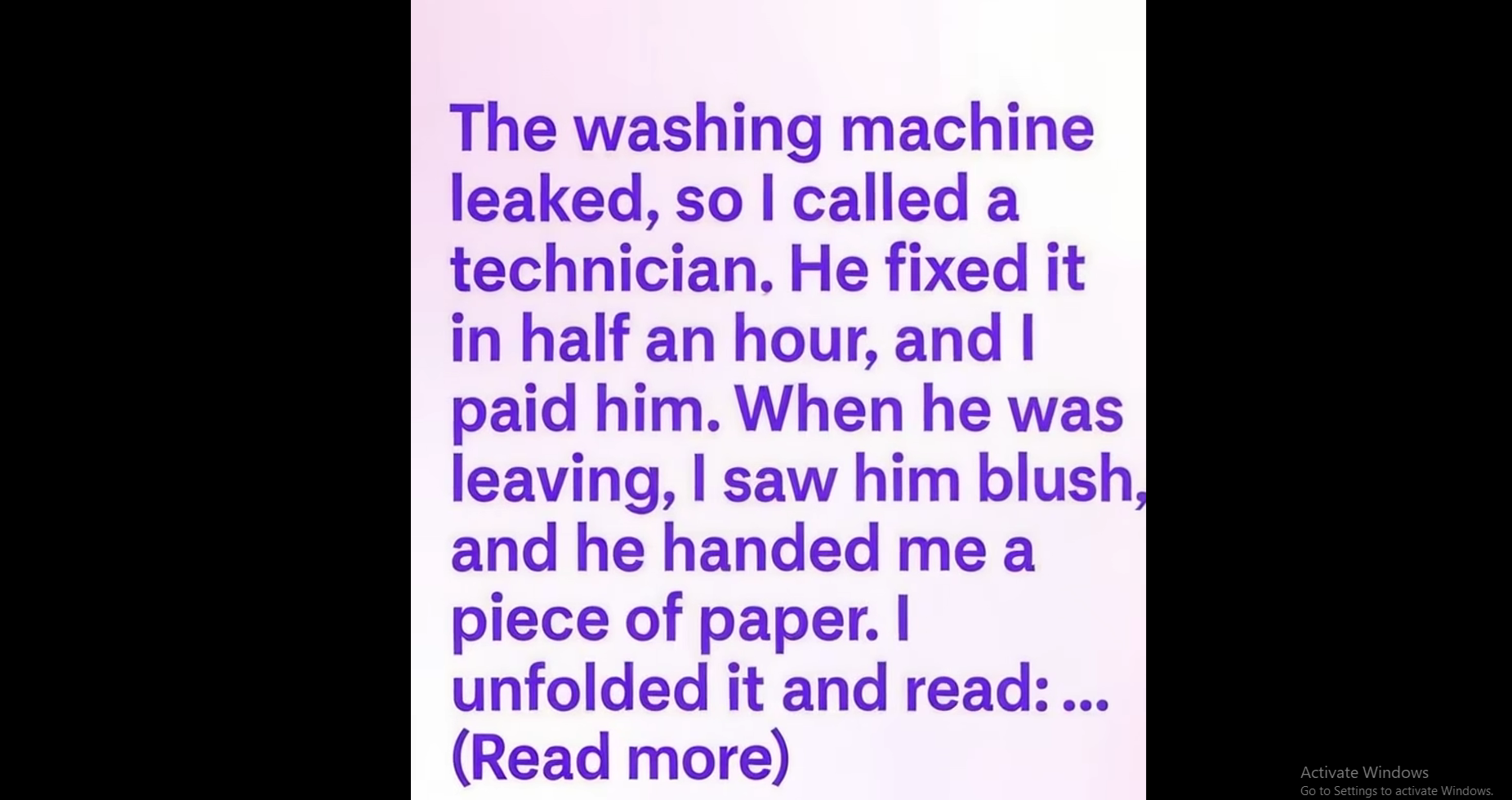 A Leaking Washer, a Folded Note, and an Unexpected Friendship
