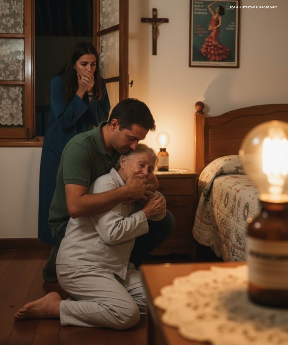 Married for a year, her husband slept in his mother’s room every night. One night, she peeked in… and discovered a sh0cking truth.