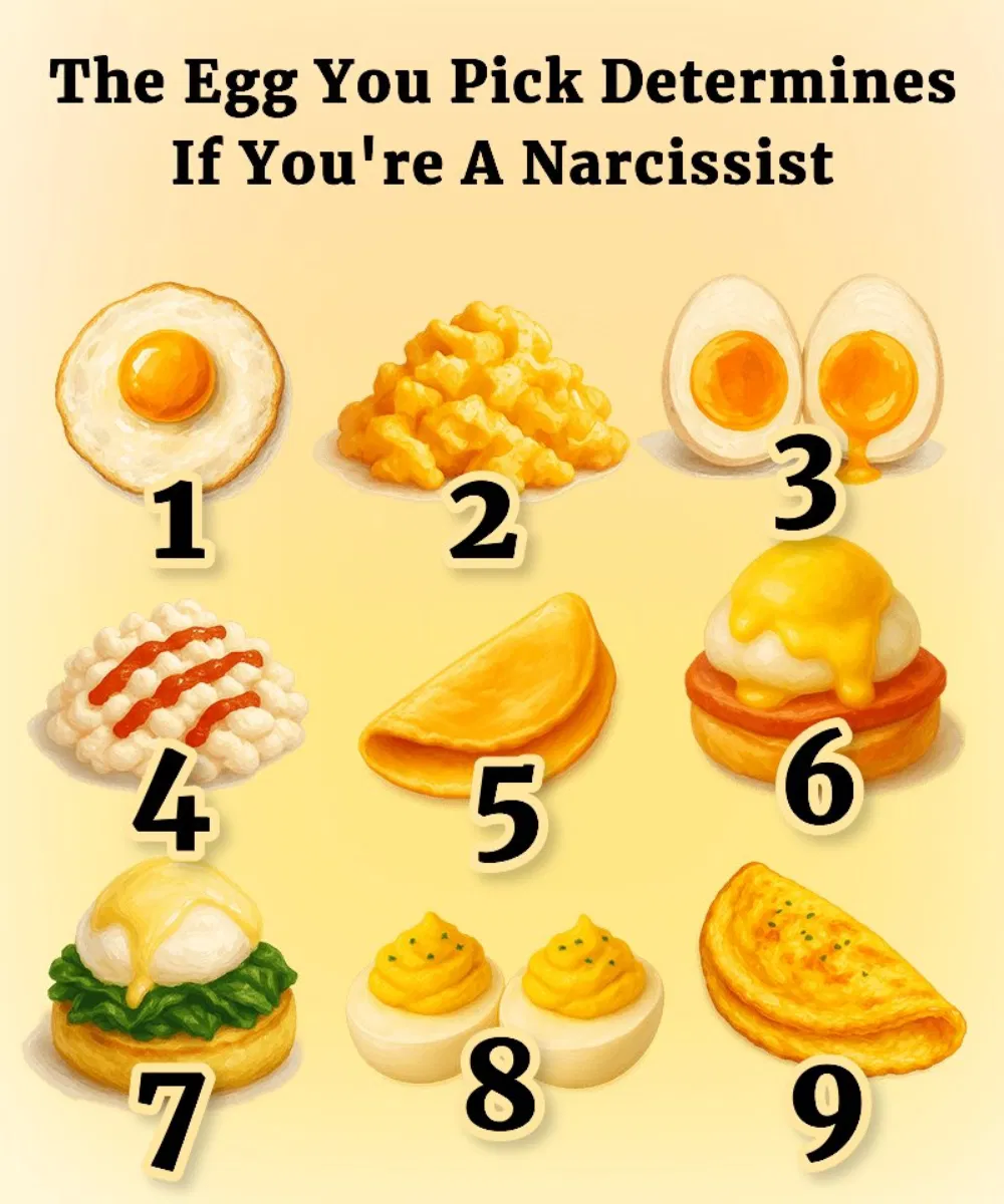The Egg You Pick Determines If You’re A Narcissist