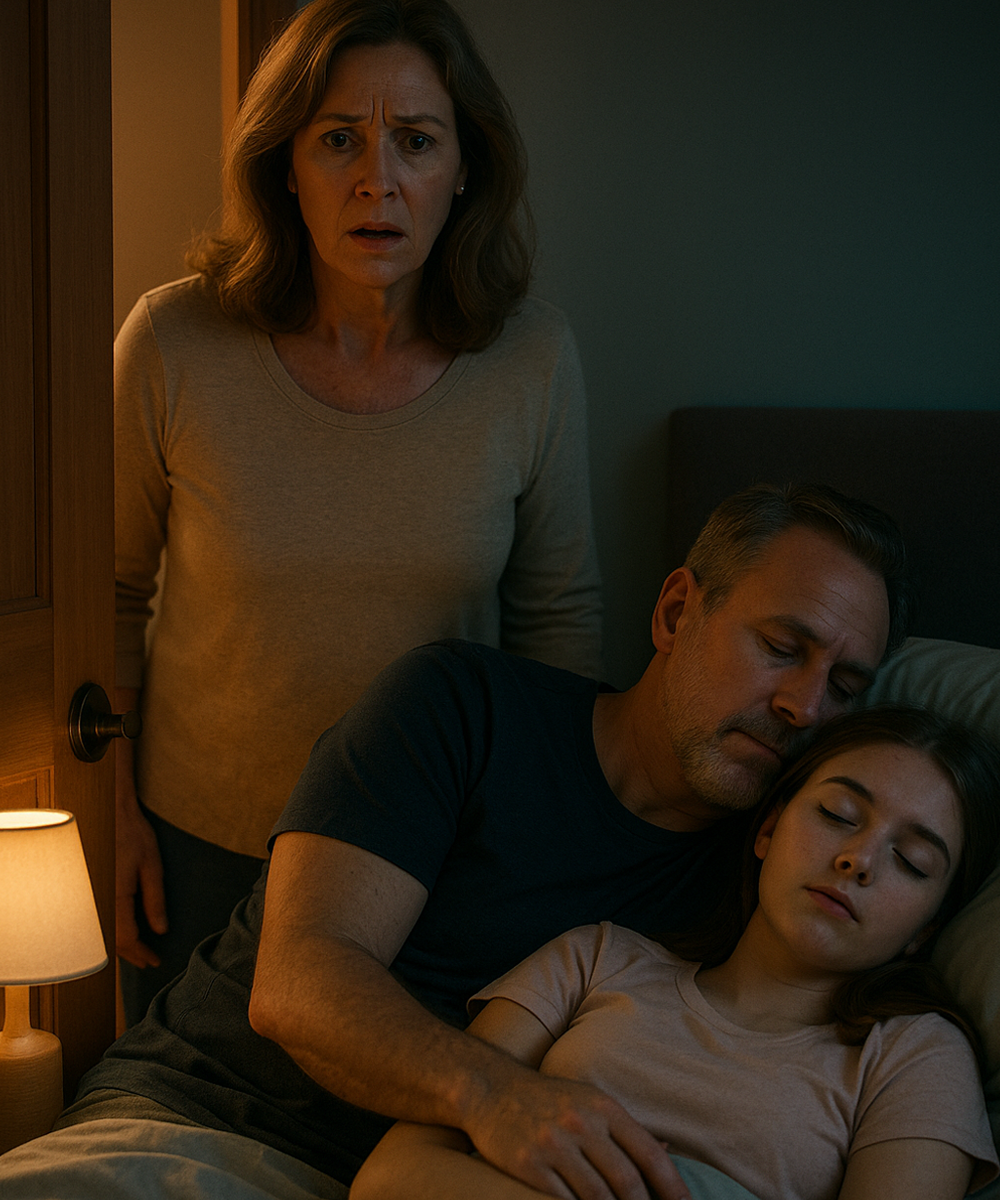 Every Night, My Husband Went to Sleep in Our Daughter’s Room — So I Set Up a Hidden Camera. What I Discovered in That Video Made My Hands Tremble and My Heart Stop for a Moment.