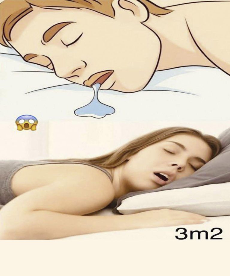What Your Brain Says When You Drool in Your Sleep