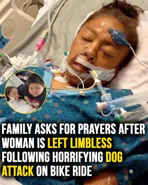 She was attacked on a bike ride and suffered devastating injuries