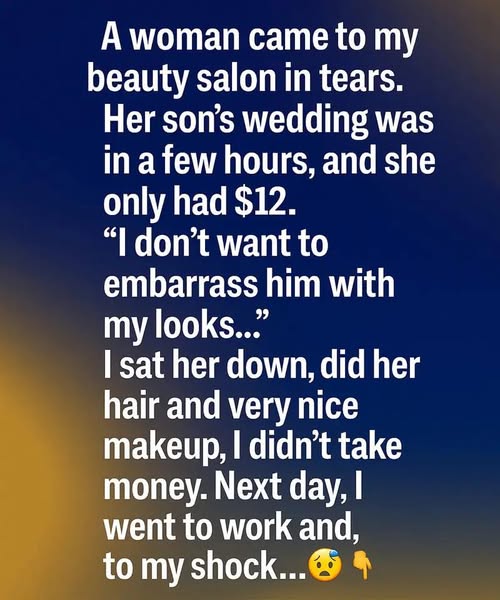 A Mother Walked Into My Salon in Tears — What Happened Next Changed Us Both