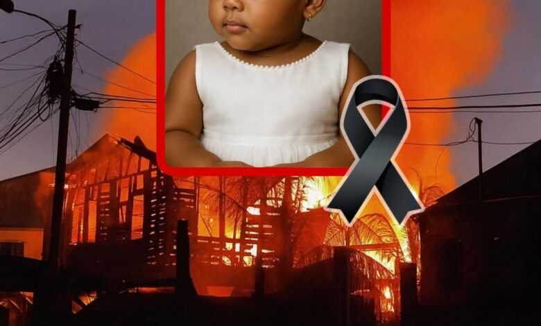OMG!! The house where little Kyra lived caught fire and they couldnt get her out
