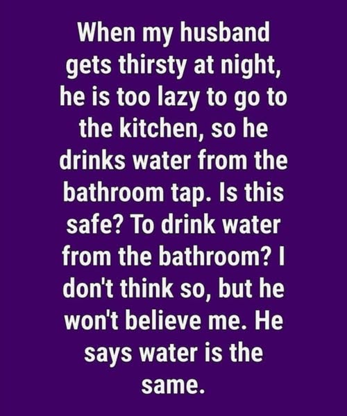 I Caught My Husband Drinking Bathroom Tap Water — What I Discovered About It Sh0cked Me