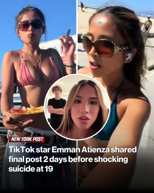 TikTok star Emman Atienza shared final post 2 days before shocking suicide at 19