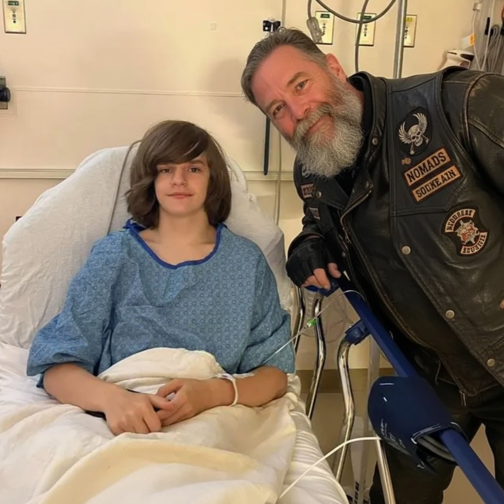 The Biker Who Hit My Son Never Stopped Visiting — Until the Day My Son Finally Spoke