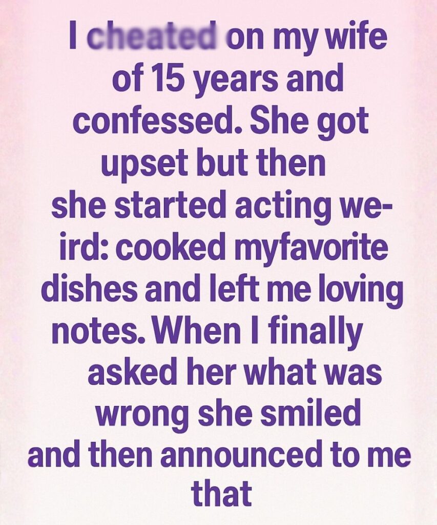 I Expected My Marriage to End That Night — Her Reaction Changed Everything