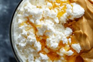 My new favorite treat for after a meal! Plus, it’s high in protein!