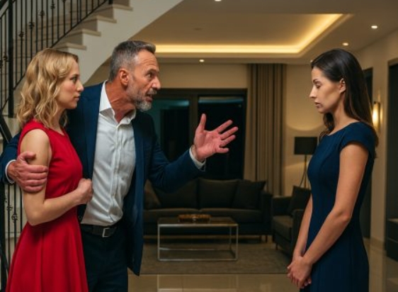 The husband brings his mistress home, yells at his wife: “You don’t deserve to live in this villa”… a few minutes later she shows the property papers, leaving the whole family stunned…