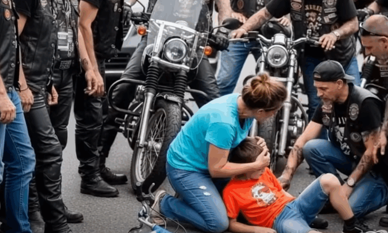 Strangers on Motorcycles Saved My Sons Life When Everyone Else Just Watched