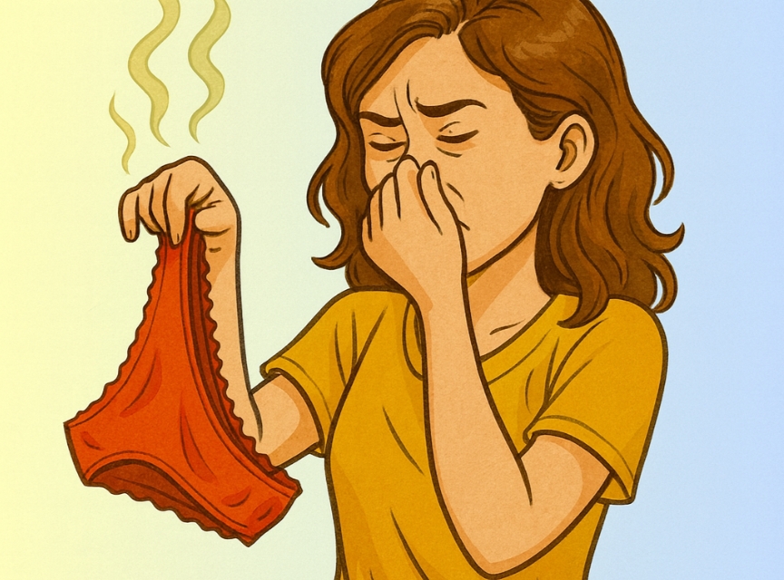 Why can a woman’s private area smell bad?