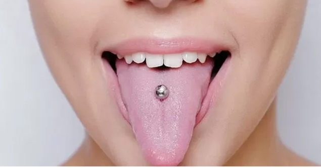 Most people don’t know what a tongue piercing means.