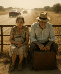 “‘Let’s See If They Can Survive Without Us,’ They Laughed and Left Their Parents by the Road Because They Thought the Old Couple Had Nothing Left — But What the Old Man Was Hiding Was a Million-Dollar Inheritance That Would Change Everything.