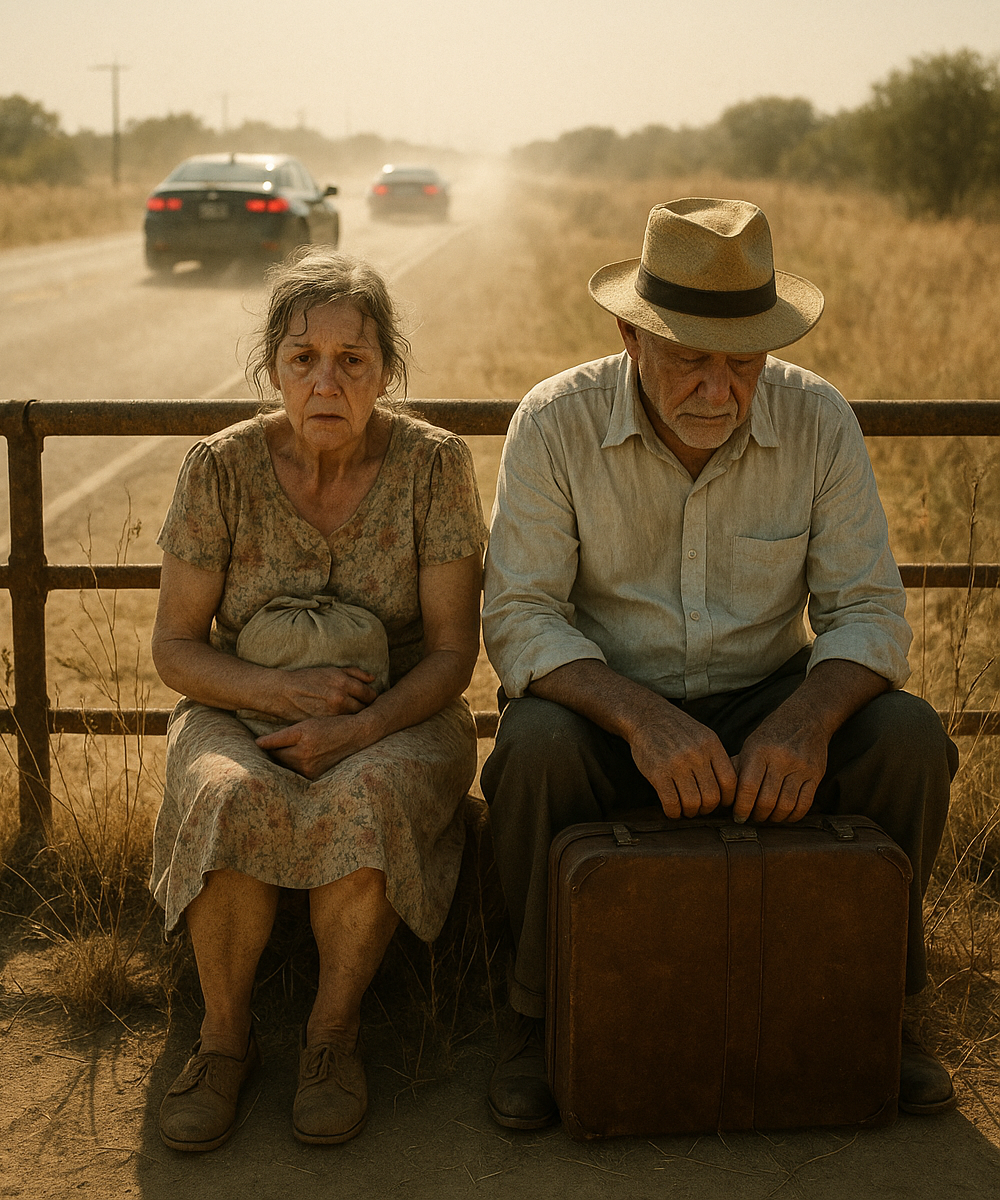 “‘Let’s See If They Can Survive Without Us,’ They Laughed and Left Their Parents by the Road Because They Thought the Old Couple Had Nothing Left — But What the Old Man Was Hiding Was a Million-Dollar Inheritance That Would Change Everything.