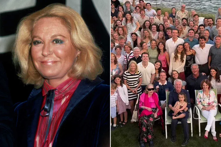 Joan Kennedy dies – She was the wife of Senator Ted Kennedy