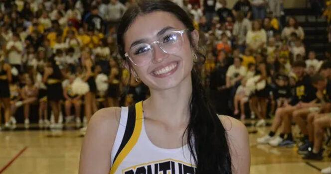 Cheerleader shot dead at high school bonfire – her final act is being hailed by thousands