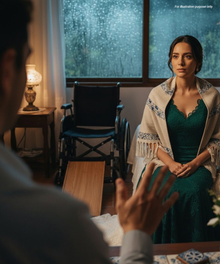 A bricklayer spent 300 million to marry a paralyzed woman; on their wedding night, upon removing her clothes, he discovered a sh0cking truth: “YOU ARE…”
