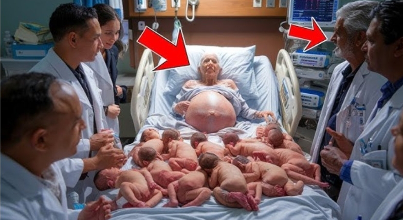 Mother Gives Birth to 10 Babies and Doctors Realize One of Them Isn’t a Baby! Biggest Shock!